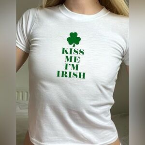 St paddy’s day baby tee